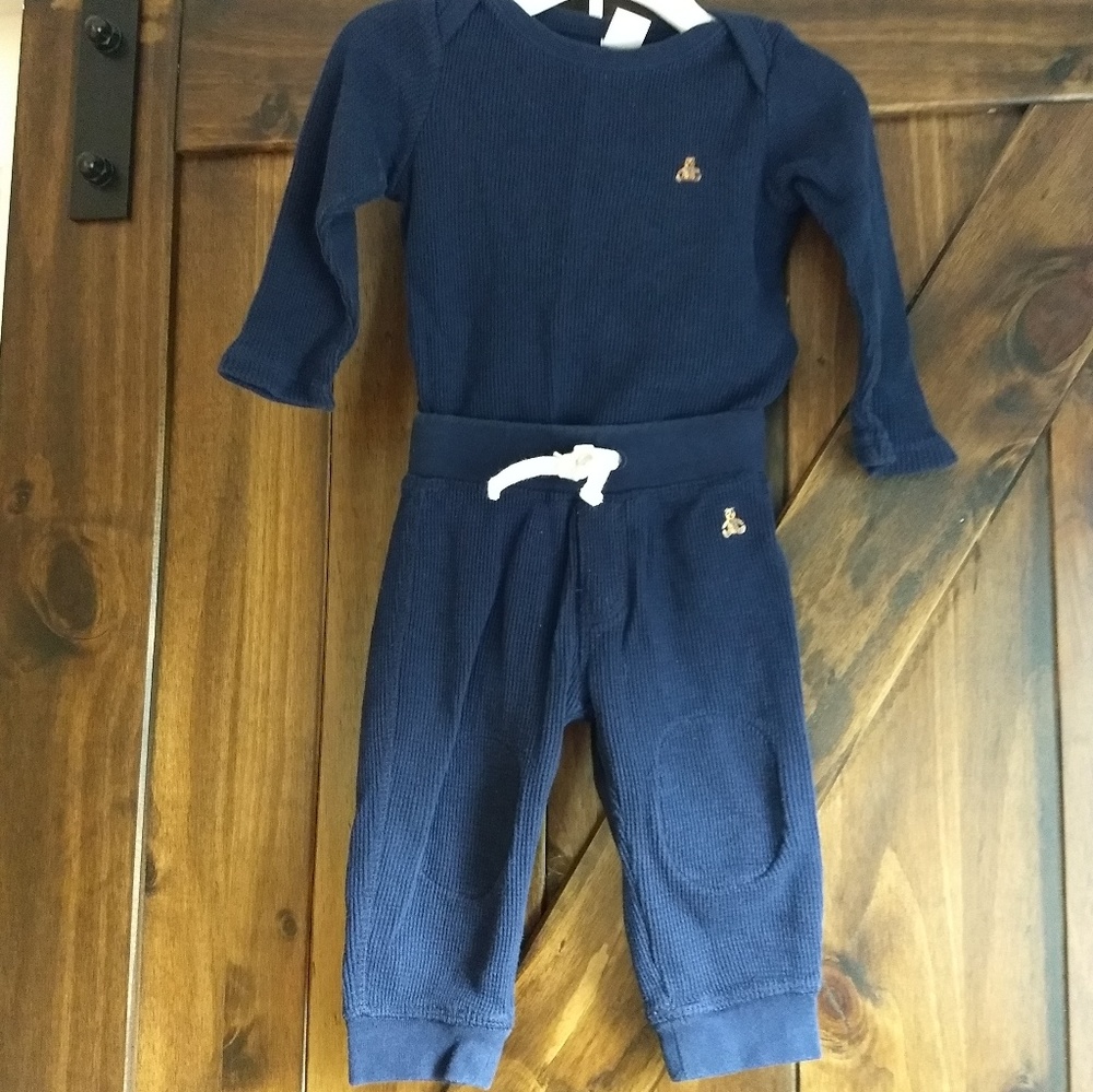 Gap Navy Blue Outfit, 12-18 Months